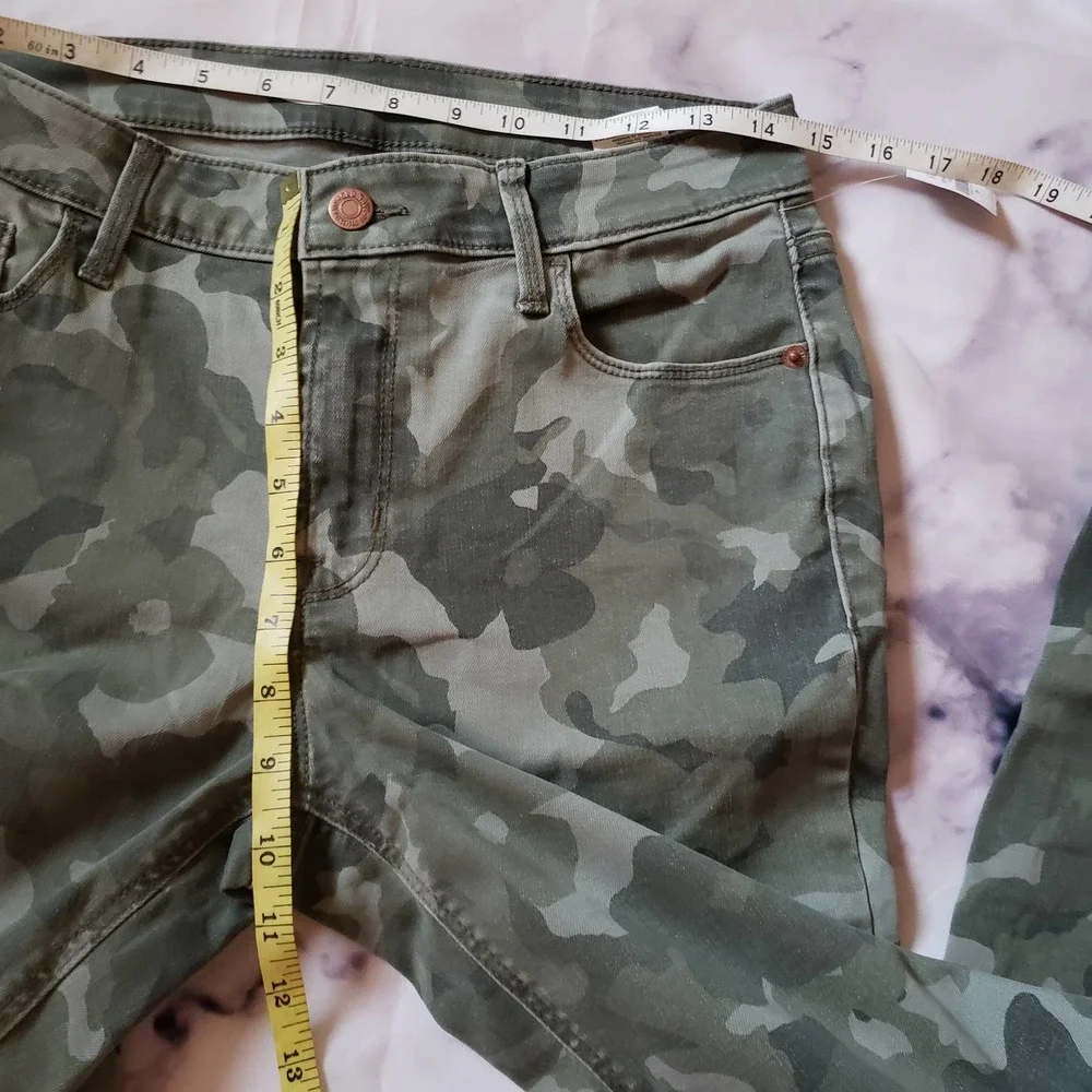 OLD NAVY rockstar super skinny camouflage jeans  10 - Picture 7 of 8